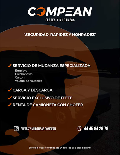 Fletes y mudanzas Compean en San Luis Potosi