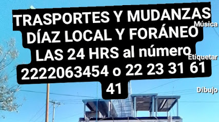 Mudanzas y fletes Diaz Carreon en Heroica Puebla de Zaragoza