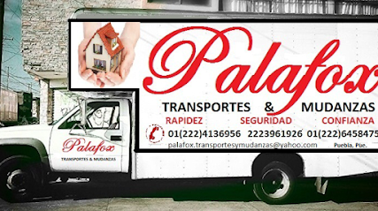 Transportes y mudanzas Palafox en Heroica Puebla de Zaragoza